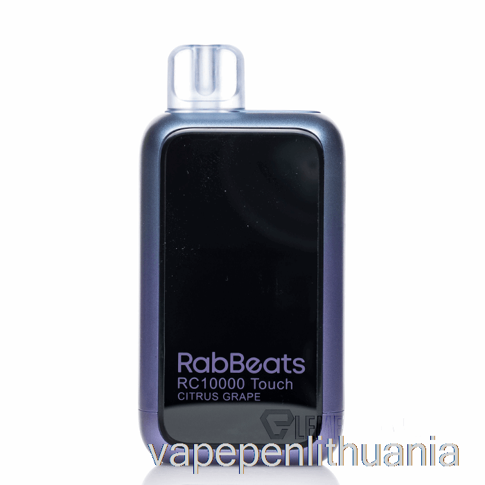 Rabbeats Rc10000 Touch Vienkartinis Citrusinių Vynuogių Vape Skystis